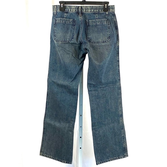 Gap Low Rise Flare pockets jeans 6 739 - Picture 2 of 4